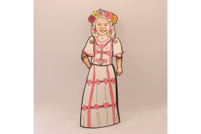 paper doll of Ofelia Esparza 