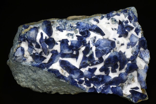 Benitoite Gem