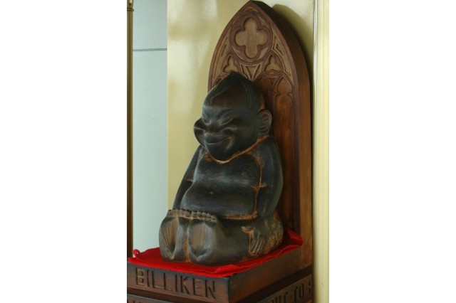 billiken in tower 