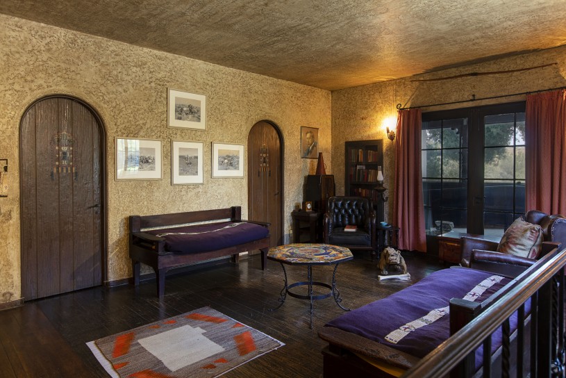 Dog bedroom inside Hart mansion