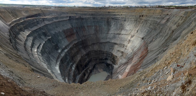 Kimberlite mine