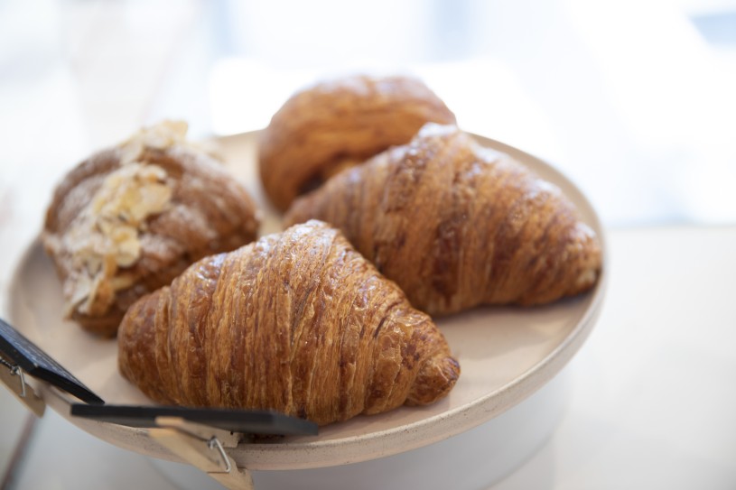 croissants on plate