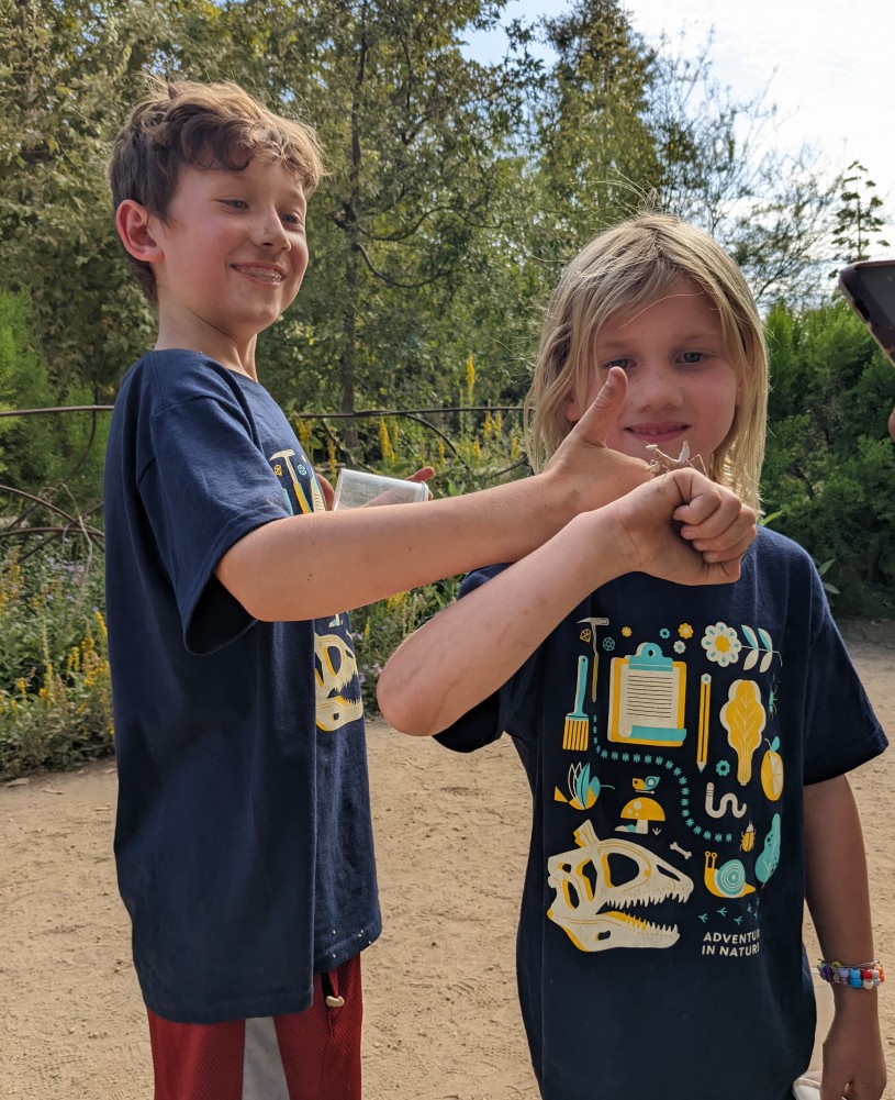 AIN Campers Blythe and Emmet Koepsel_praying mantis.jpg